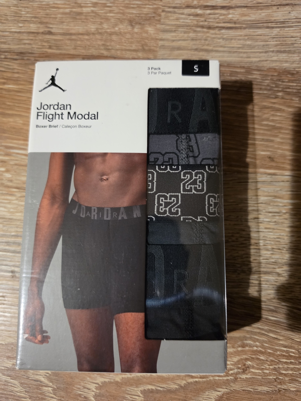 Jordan Flight Modal Boxer Briefs - Black/Grey 3-Pack